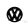 Embléma, VW, fekete T25 08/87-07/92 125mm (Original)