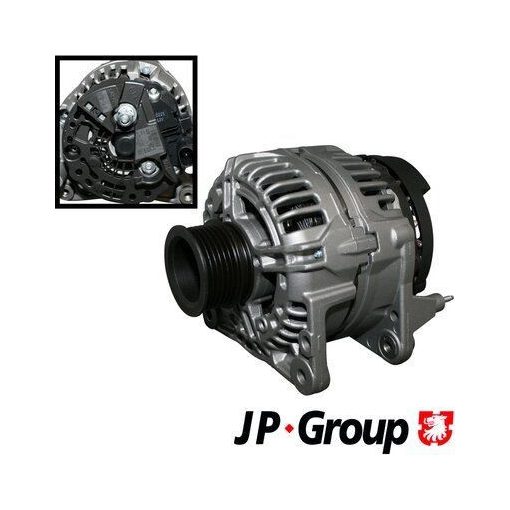 Generátor, 65 Amp, VW Golf/Jetta 1.6D TD	01/85-10/91