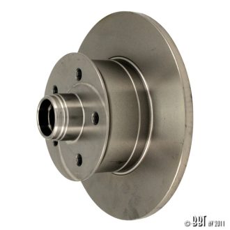 Féktárcsa, elsö, 278mm, Type 25 05/79-07/86