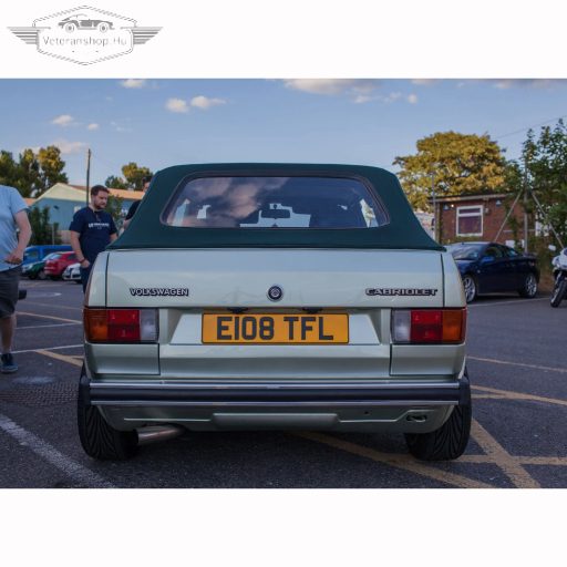 Hátsó kis lökhárító, tripla króm, Golf Mk1 (1975-1979), Golf Mk1 Cabriolet (1979)