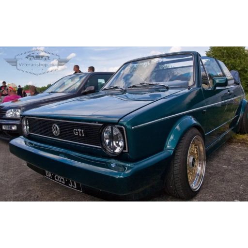Első hűtőrácsra GTI embléma, Golf Mk1 (1975-1983), Jetta (1979-1983)