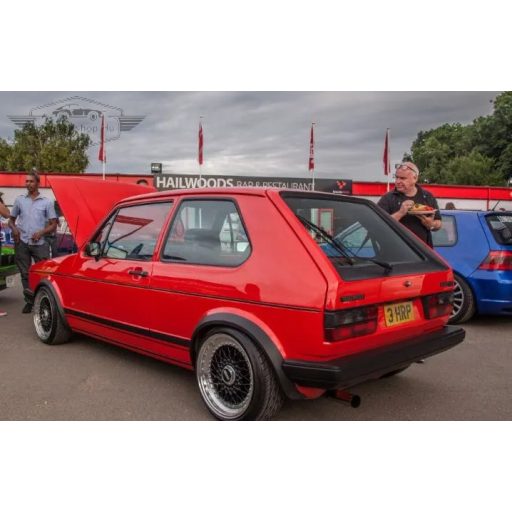 6 darabos, díszléc szett, fekete, Golf Mk1 (1975-1983), Golf Mk1 Cabriolet (1979-1993)