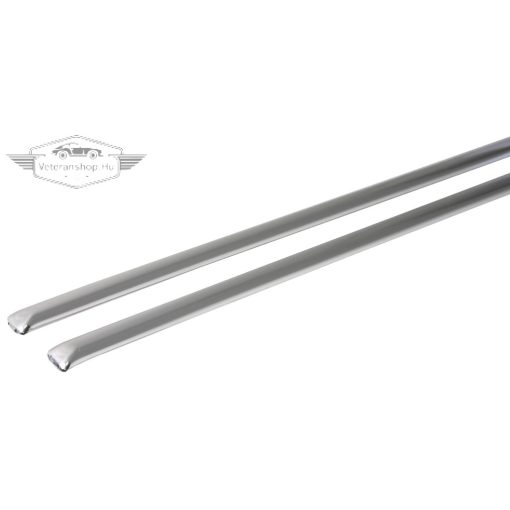 Alsó küszöb díszléc, króm, aluminium, 2 darabos készlet, prémium minőség