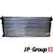 Radiátor, motorhütés  VW Golf/Jetta 1.6-1.8 08/83-10/91 Golf/Jetta without a/c 1.6TD 	08/83-10/91