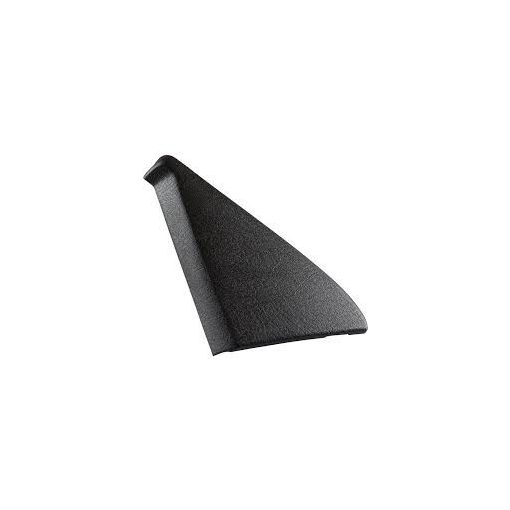 Belsö burkolat külsö visszapillantó tükörnél (A oszlop),  müanyag, fekete VW Golf/Jetta 1.0-1.8 (incl. D) 08/83-12/92