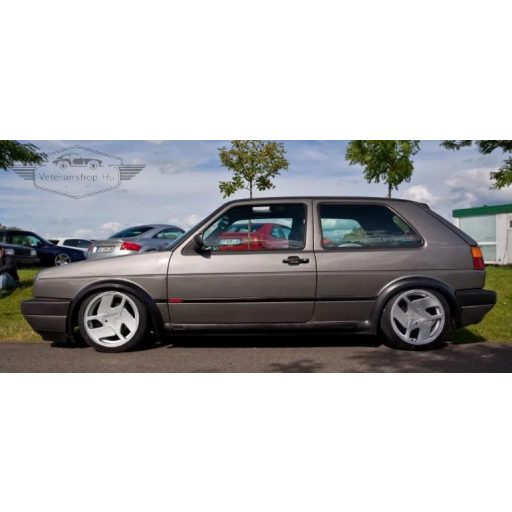 Oldalsó GTI embléma, piros/fekete