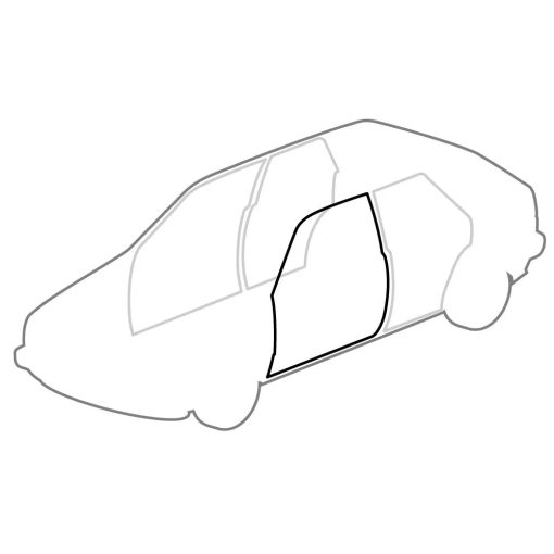 Ajtó tömítés, első/hátsó, jobb/bal