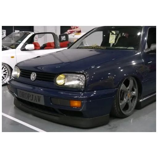 Bal első ködlámpa takaró panel, füst, lökhárítóba, Golf Mk3 (1992-1998), Golf Mk3 Cabrio (1994-1998), Vento (1992-1998)