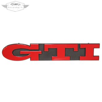GTI plakett, hűtőrácsra