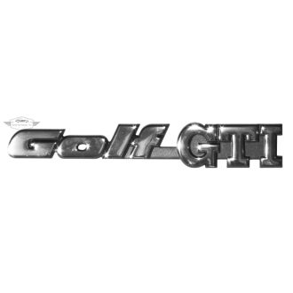 Golf GTI hátsó embléma, króm