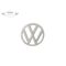 Első VW embléma, króm, 95mm, T25/T3 (1980-1991), Golf Mk1 (1975-1983), Caddy Mk1 (1983-1992)