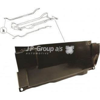   Védölemez 62 literes üzemanyagtartályhoz, Porsche 911  2.0-2.4   10/64-07/73