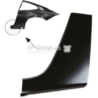   Javítópanel alsó negyed panelhez, elöl, bal, Porsche 911  2.0-3.3  10/64-07/89