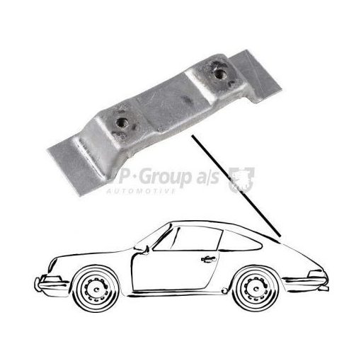 Csomagtartó konzol motorháztetöre, Porsche 911   2.0-3.3   10/64-07/89