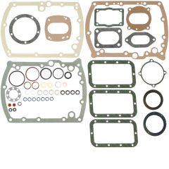   Karter/forgattyúsház tömítés-készlet, Reinz, fötengely szimeringgel, Porsche 356 /A/B/C 1.5-1.6 01/50-12/65, Porsche 912 1.6 01/65-02/70 