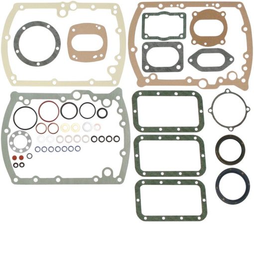 Karter/forgattyúsház tömítés-készlet, Reinz, fötengely szimeringgel, Porsche 356 /A/B/C 1.5-1.6 01/50-12/65, Porsche 912 1.6 01/65-02/70 