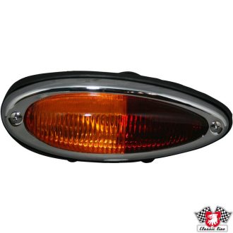   Hátsó lámpa gumitömítéssel, bal, E-jel nélkül 356 08/57-12/65