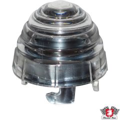   Elsö irányjelzö búra, átlátszó, bal/jobb, db., E jel nélkül, Porsche 356 B/C 1.6 01/59-12/65