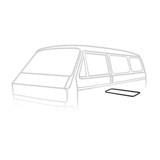 Motorház dekliajtó tömítés T2 08/72-07/92 T25 05/79-08/92 ORIG.