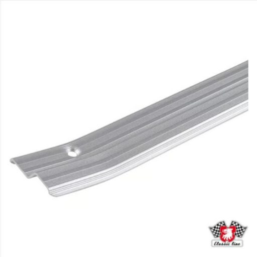 A küszöbön lévö szönyeget leszórító díszléc. Aluminium, balra és jobbra egyaránt. 911 2,0-3,3 01/63-07/89, 912 1.6 01/65-02/70