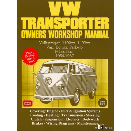 Könyv: Workshop manual T2 54-67
