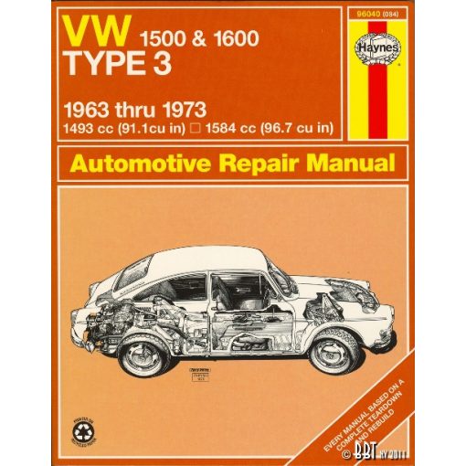 Könyv: Haynes kézikönyv Type3