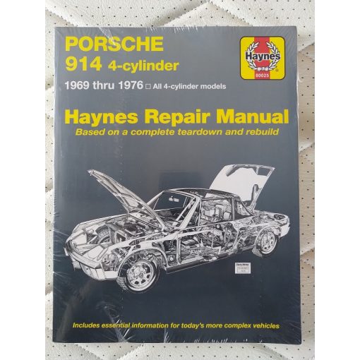 Könyv: Haynes kézikönyv PORSCHE 914