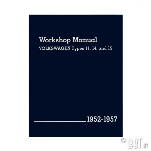 Bentley Manual Type 11/14/15  1952-57 (English)