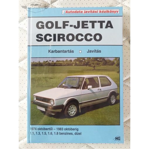 Autodata javítási kézikönyv, Golf-Jetta-Scirocco 83-ig