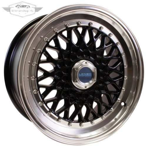 Lenso BSX aluminium felni, fekete, 7.5x16, 4x100 PCD, ET25