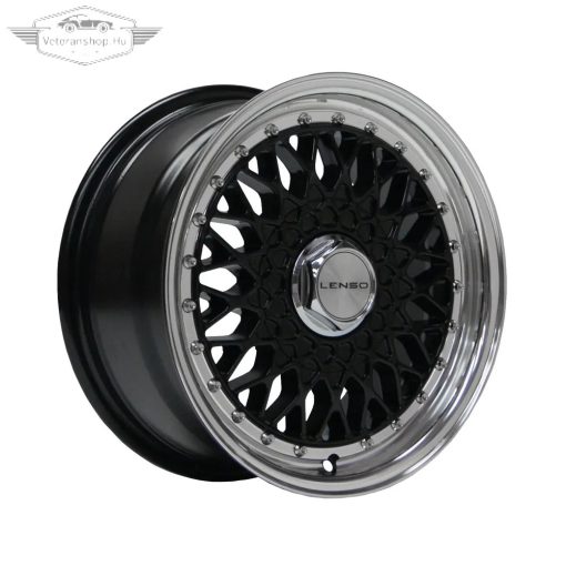 Lenso BSX aluminium felni, fekete, 7.5x16", 4x100 PCD, ET35