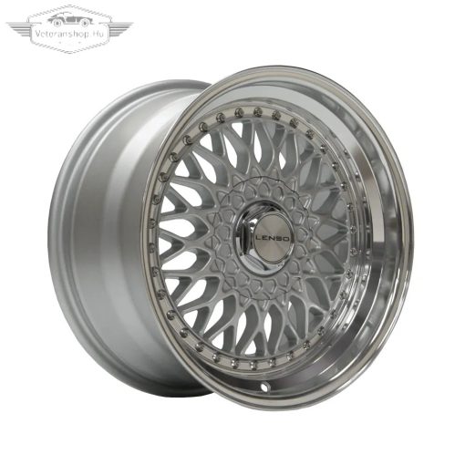 Lenso BSX aluminium felni, ezüst, 9x16", 4x100 PCD, ET20